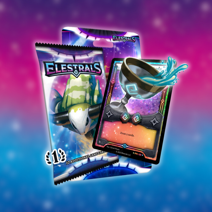 Base Set Blister Pack with Stellar Nectar of the Gods - 1st Edition