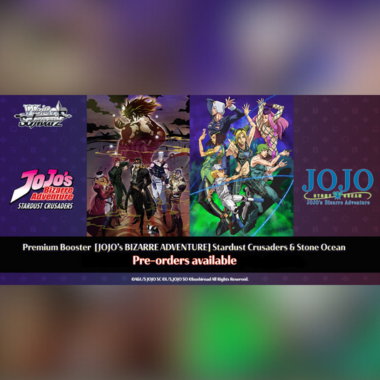 Preorder: JoJo's Bizarre Adventure: Stardust Crusaders Premium Booster Pack (EN)