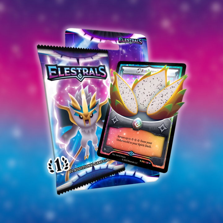 Base Set Blister Pack with Stellar Ambrosia - 1st Edition