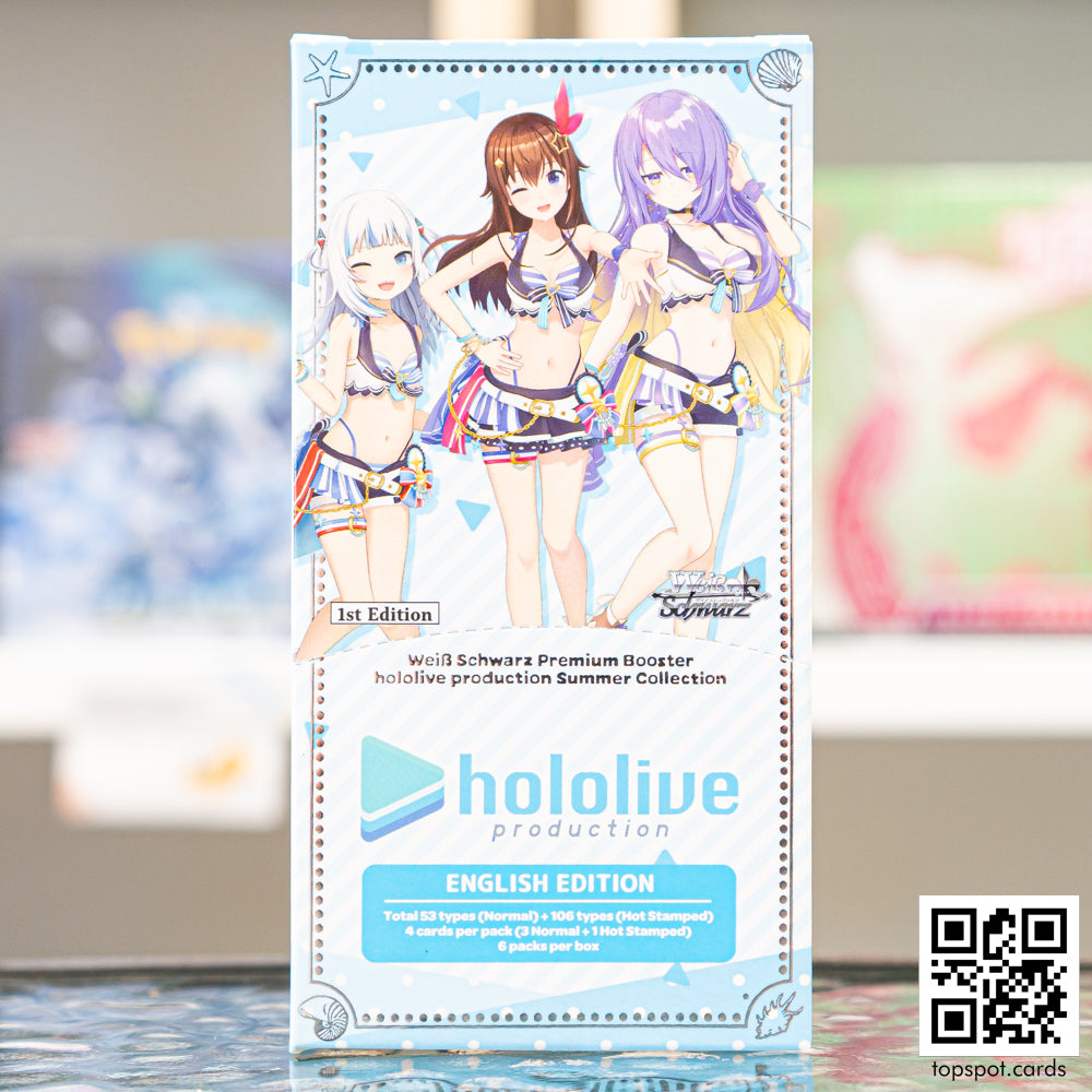 Hololive Production Summer Collection Premium Booster Box (EN) – Topspot  Cards