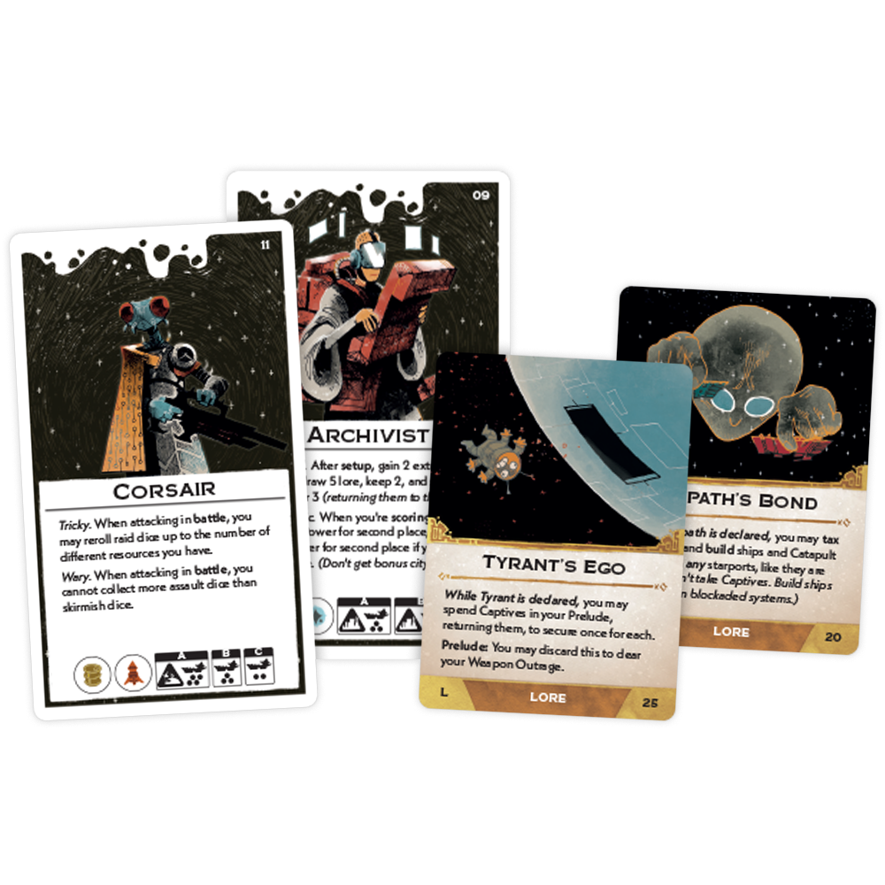 Arcs: Leaders & Lore Pack
