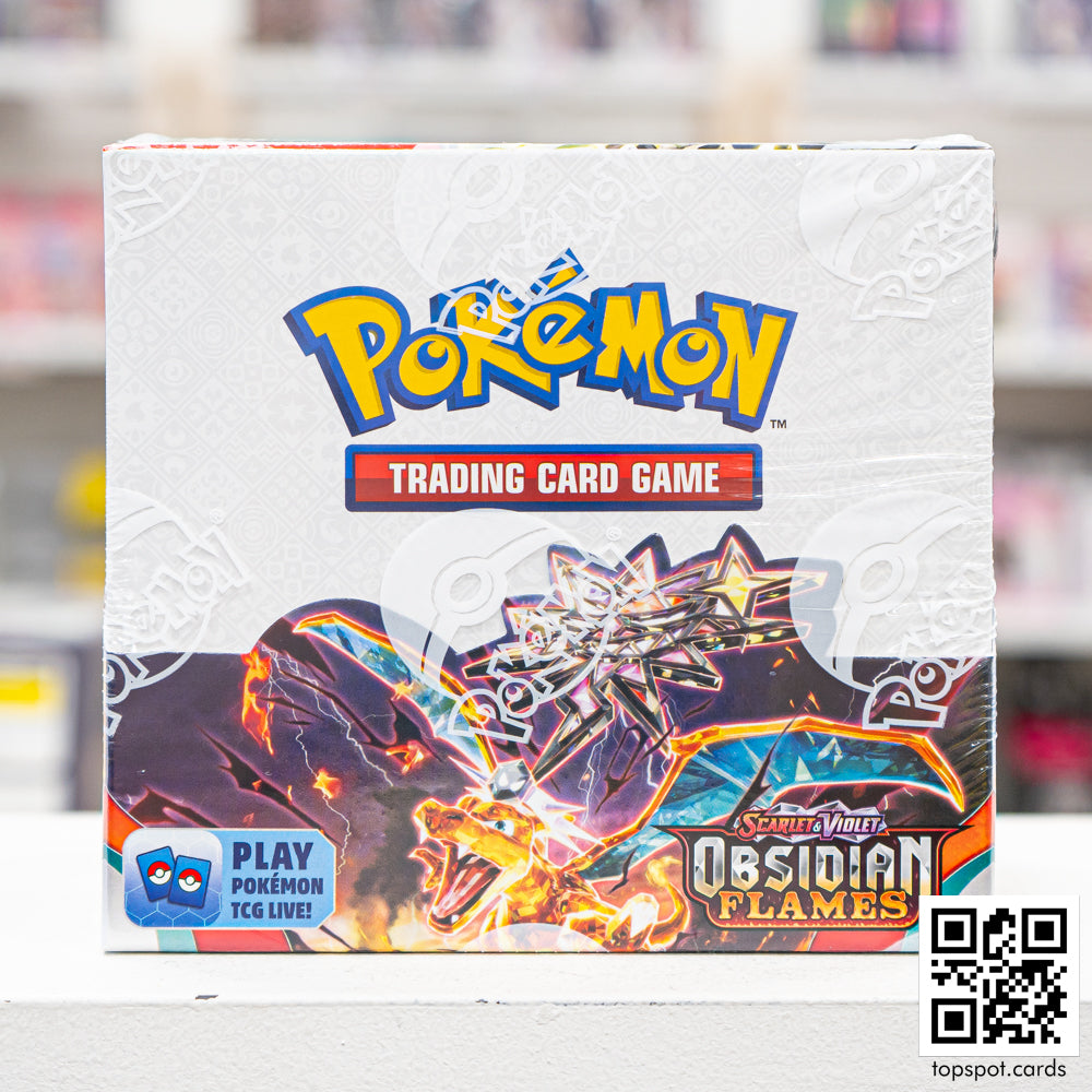 Pokémon Scarlet and Violet Obsidian Flames Booster