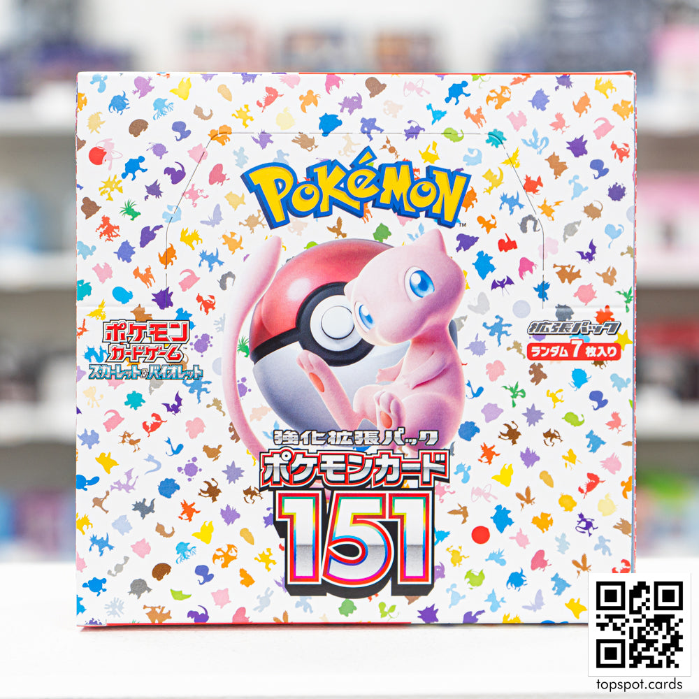 Pokemon 151 Booster Box (JP) – Topspot Cards