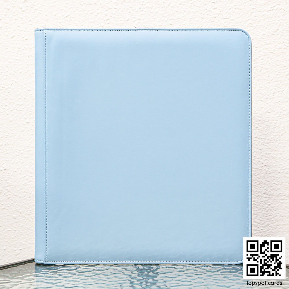 Premium 12-Pocket Zipper Binder Light Blue – Topspot Cards