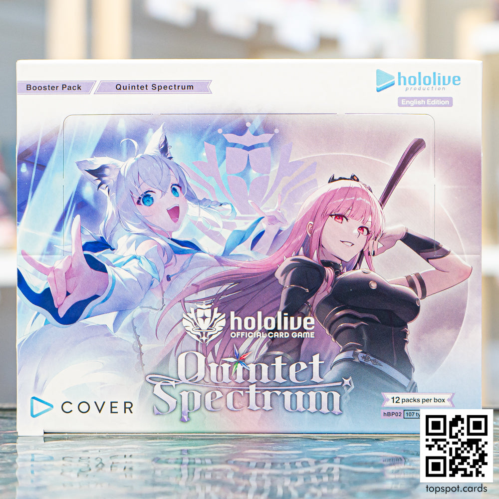 Hololive: Quintet Spectrum Booster Box Hololive: Quintet Spectrum Booster Box