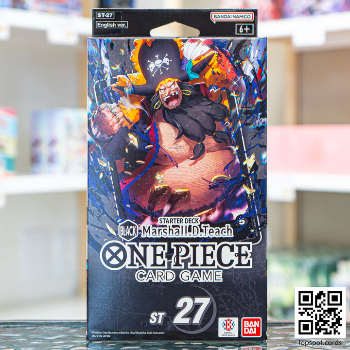 ST-27 Starter Deck Black Marshall.D.Teach (EN)