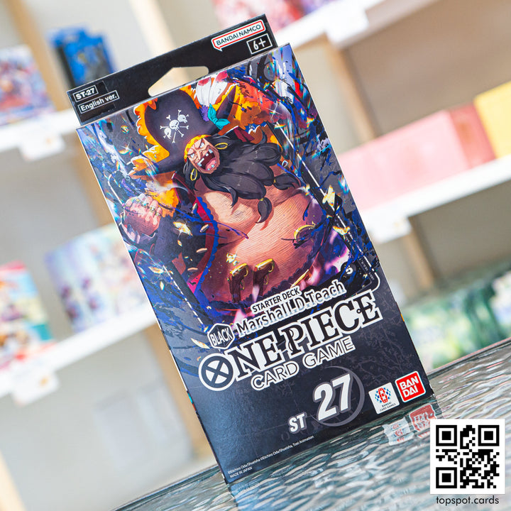 ST-27 Starter Deck Black Marshall.D.Teach (EN)