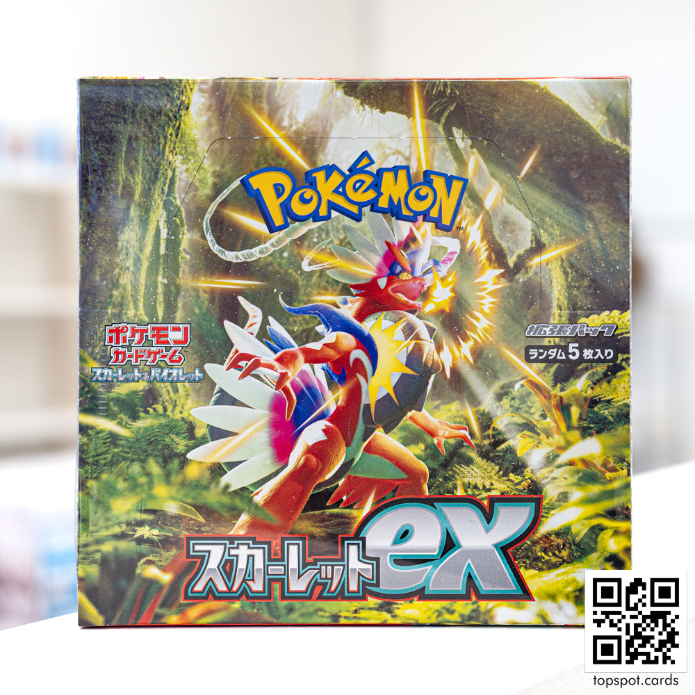 SV1S Scarlet ex スカーレットex Booster Box (JP) – Topspot Cards