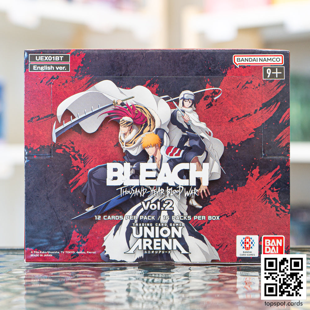 UEX01BT BLEACH: Thousand-Year Blood War Vol.2 Booster Box (EN) Topspot Cards UEX01BT BLEACH: Thousand-Year Blood War Vol.2 Booster Box (EN) Topspot Cards