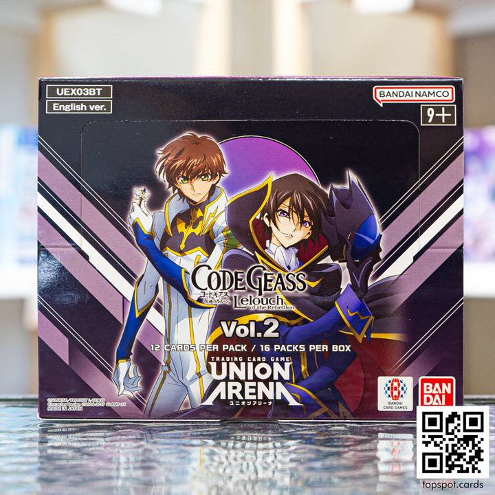 UEX03BT Code Geass Lelouch of the Rebellion Vol.2 Booster Box (EN)