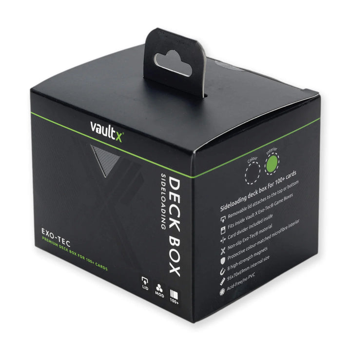 Exo-Tec Sideloading Deck Box 100+ Black/Electric Green