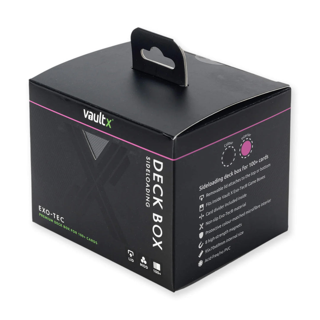 Exo-Tec Sideloading Deck Box 100+ Black/Electric Pink