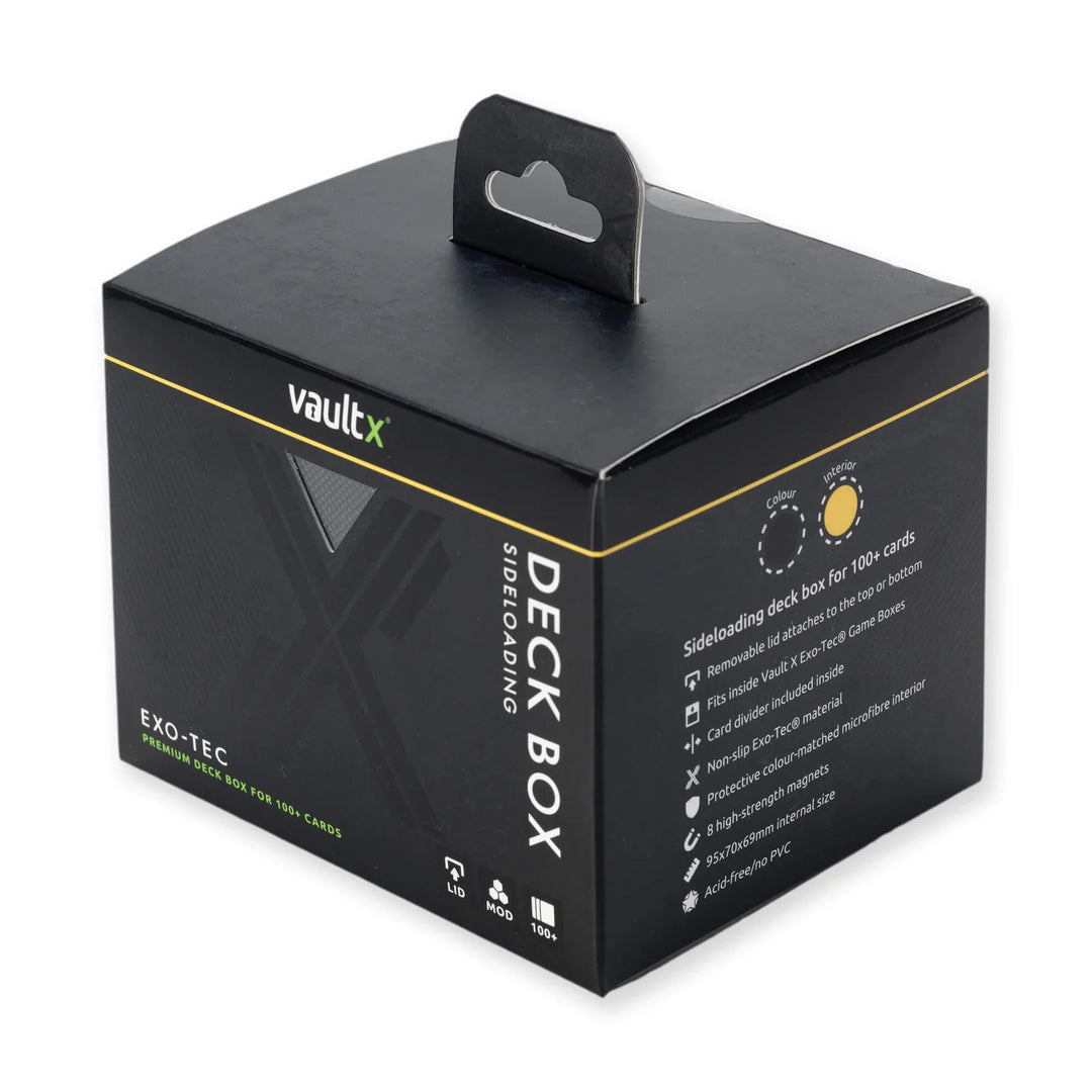 Exo-Tec Sideloading Deck Box 100+ Black/Electric Yellow