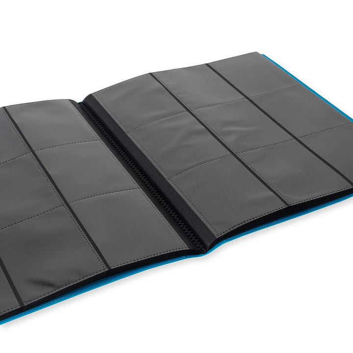 Strap Binder 9-Pocket Blue