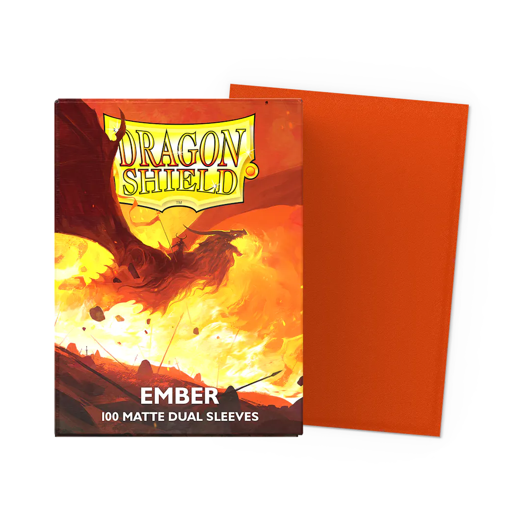 Dragon Shield Dual Matte Standard Ember