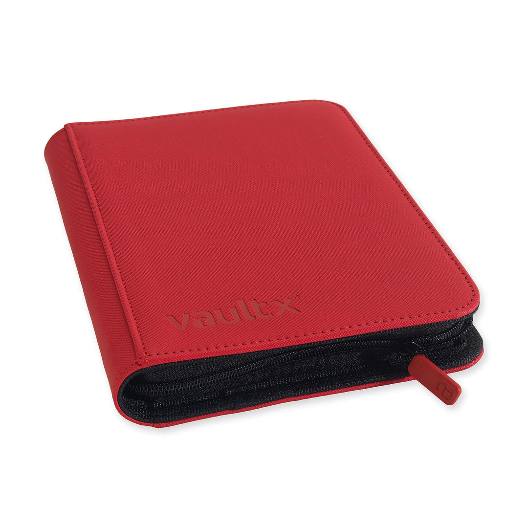 Exo-Tec Zip Binder 4-Pocket Fire Red