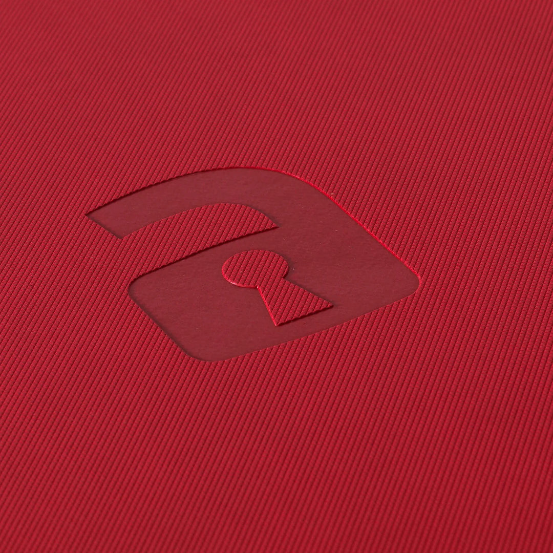 Exo-Tec Zip Binder XL 12-Pocket Fire Red