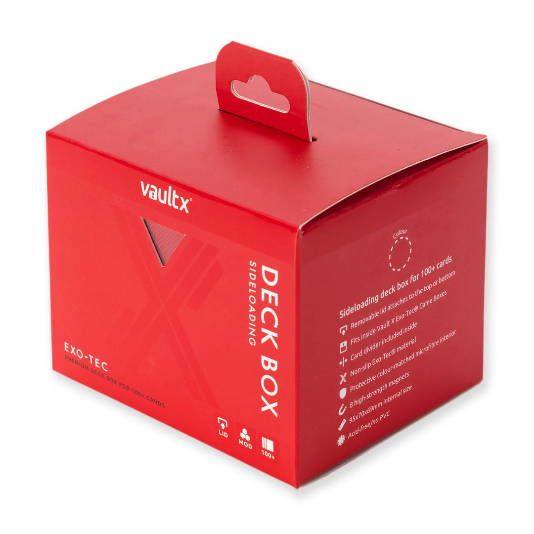 Exo-Tec Sideloading Deck Box 100+ Fire Red