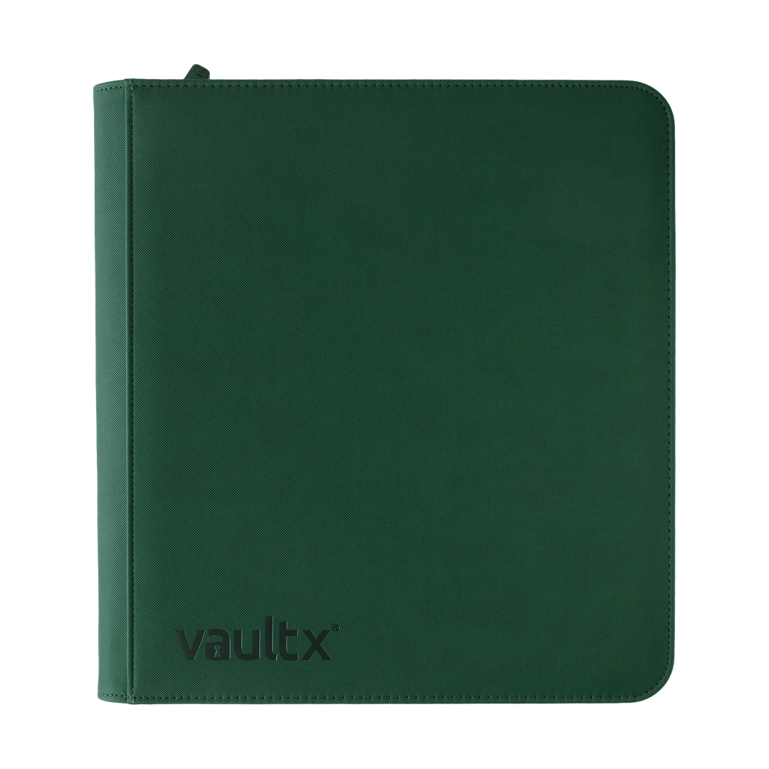 Exo-Tec Zip Binder XL 12-Pocket Forest Green