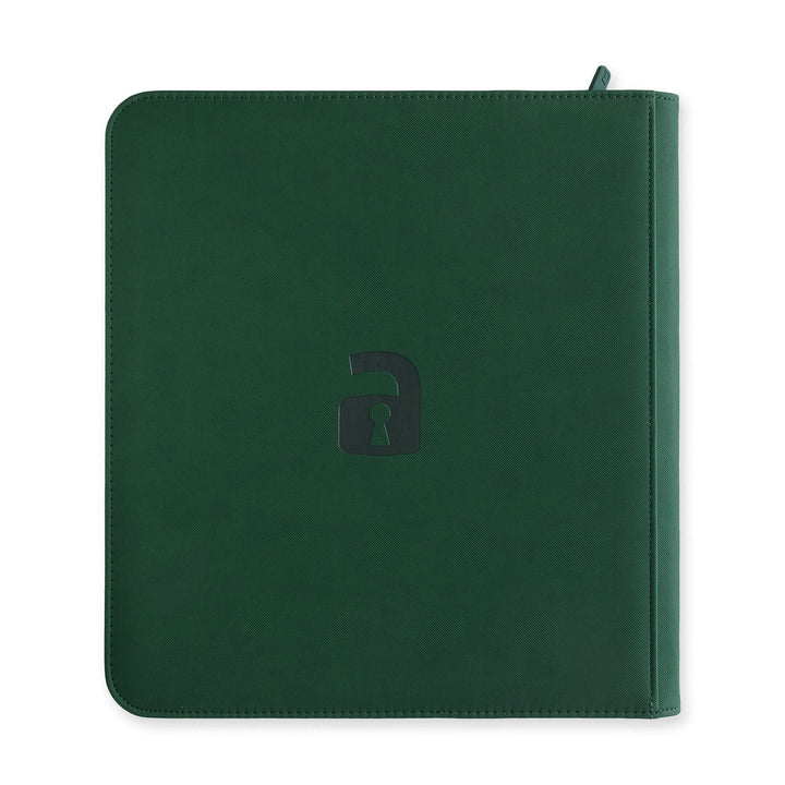 Exo-Tec Zip Binder XL 12-Pocket Forest Green
