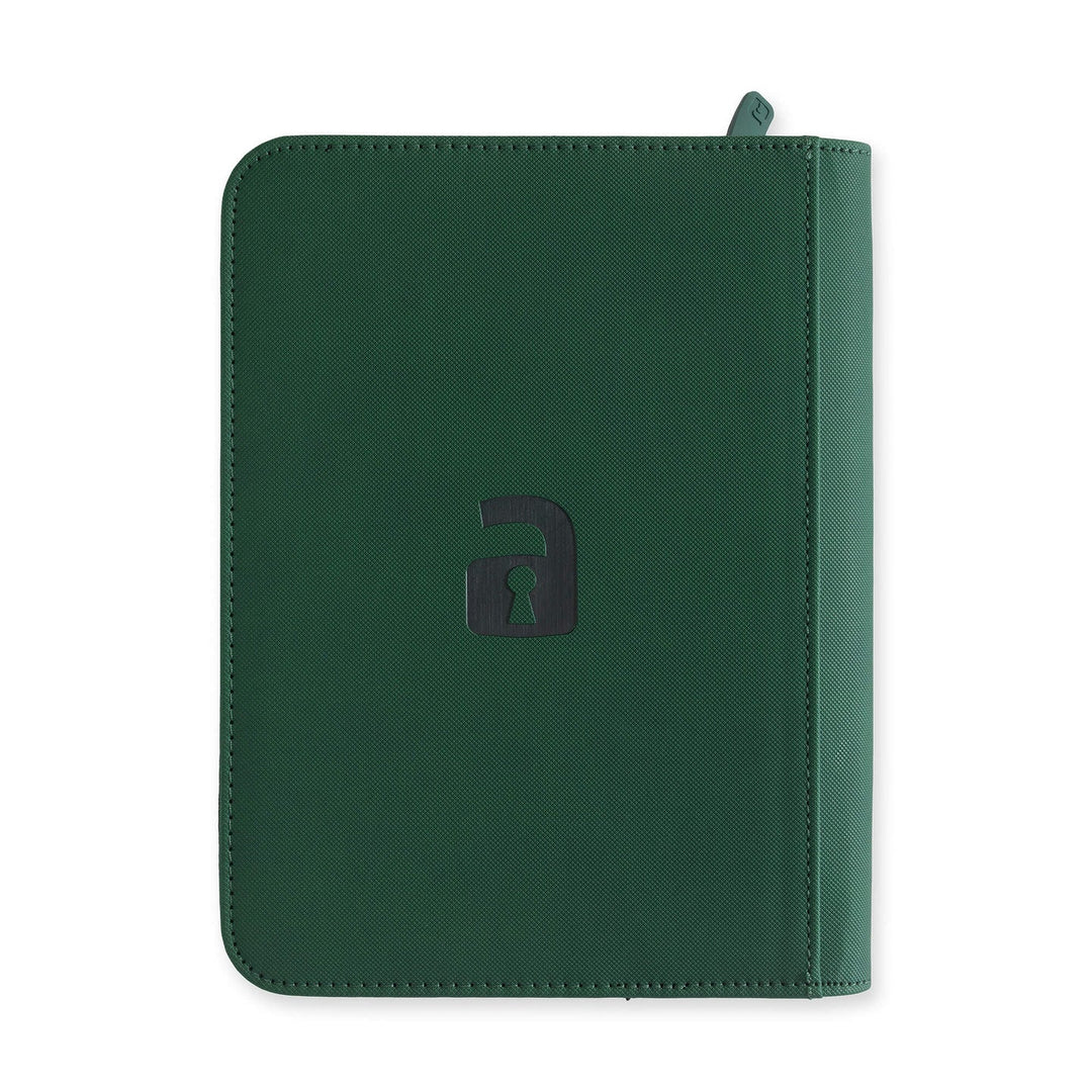 Exo-Tec Zip Binder 4-Pocket Forest Green