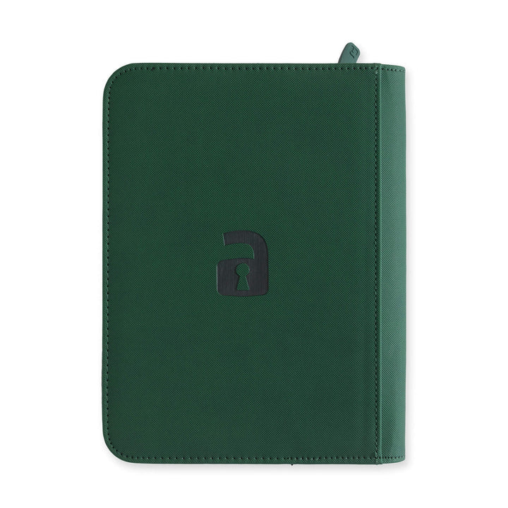 Exo-Tec Zip Binder 4-Pocket Forest Green
