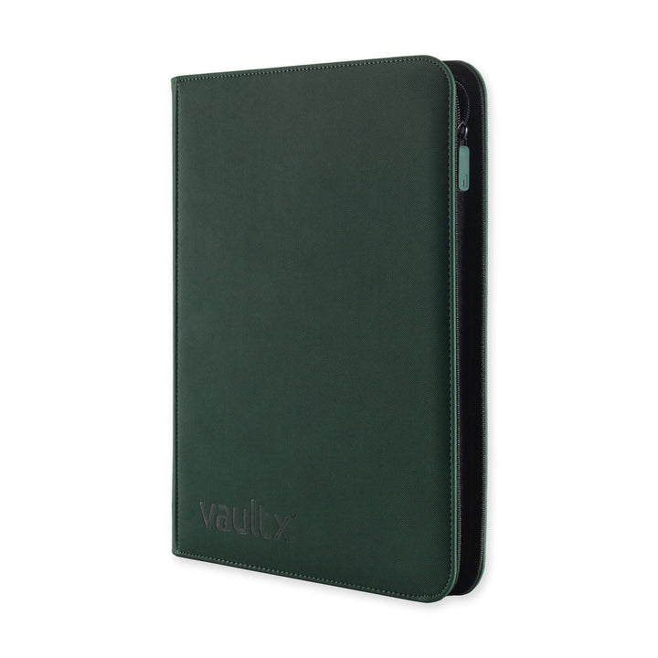 Exo-Tec Zip Binder 9-Pocket Forest Green