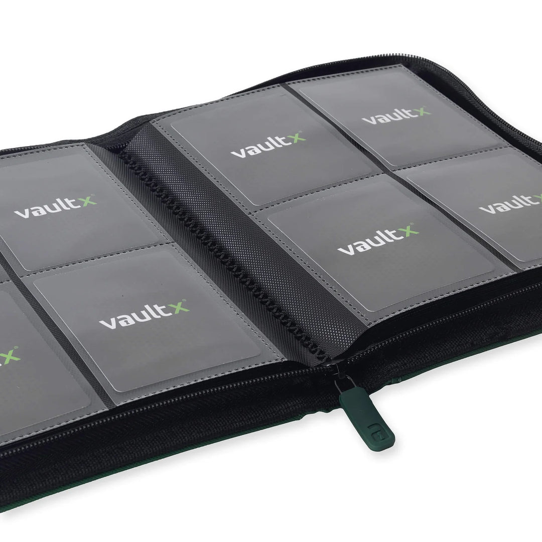 Exo-Tec Zip Binder 4-Pocket Forest Green