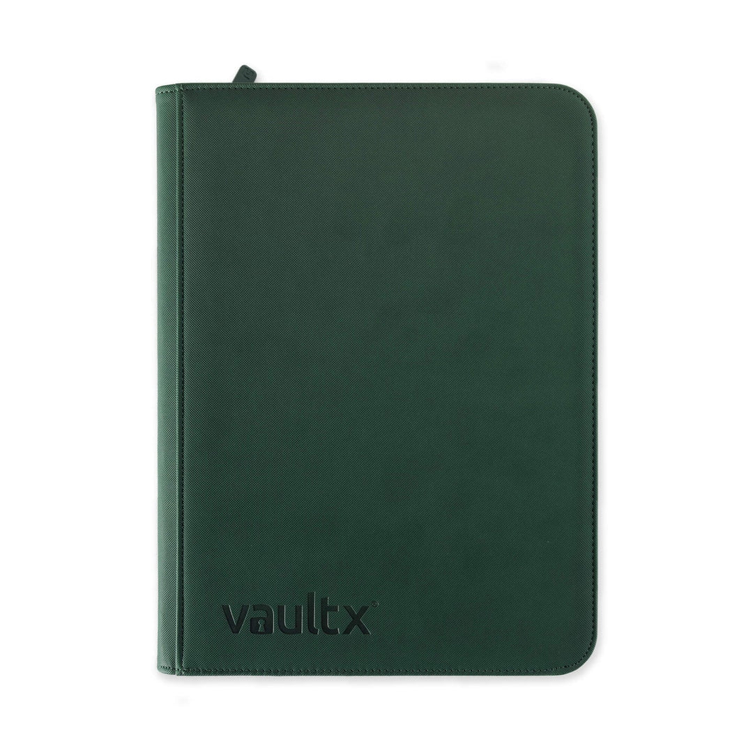 Exo-Tec Zip Binder 9-Pocket Forest Green