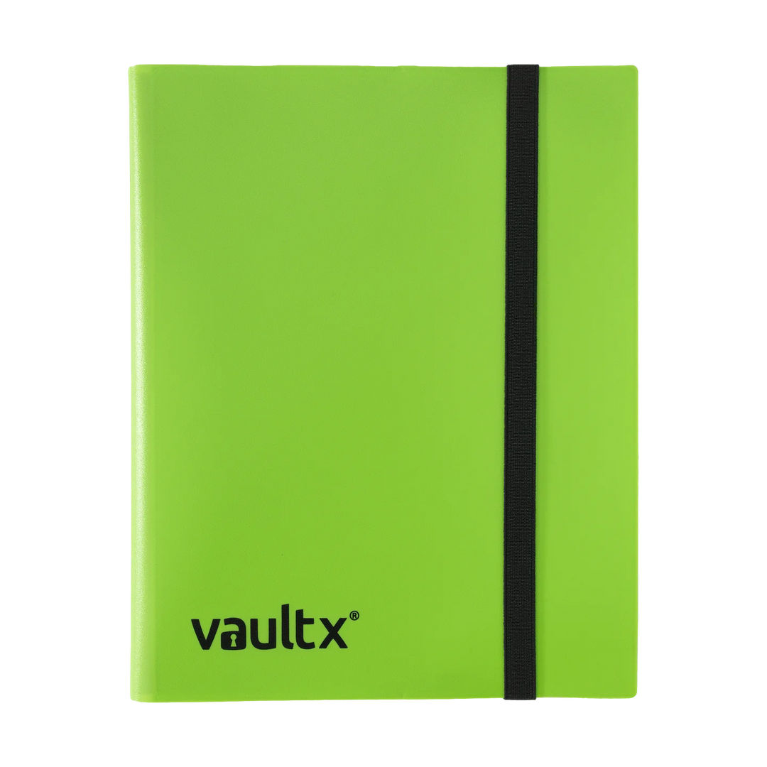 Strap Binder 9-Pocket Green