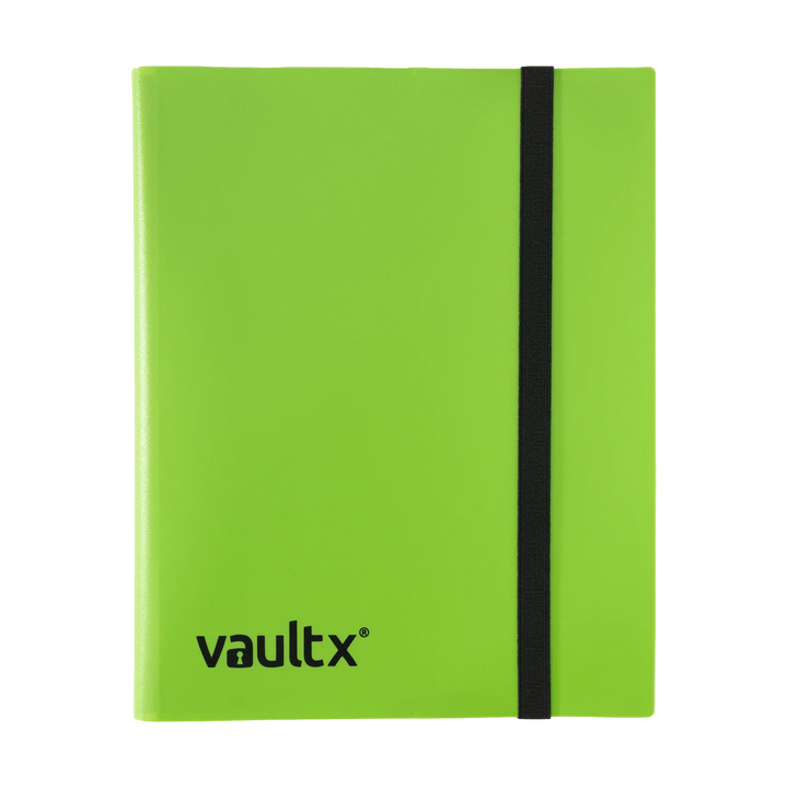 Strap Binder 9-Pocket Green
