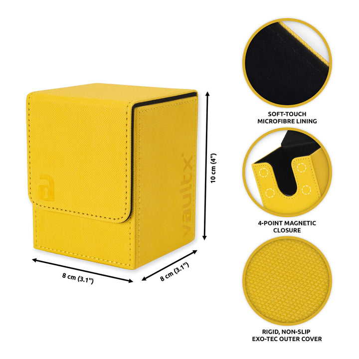 Exo-Tec Toploading Deck Box 80+ Sunrise Yellow