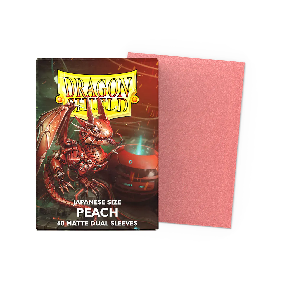 Dragon Shield Dual Matte Japanese Peach