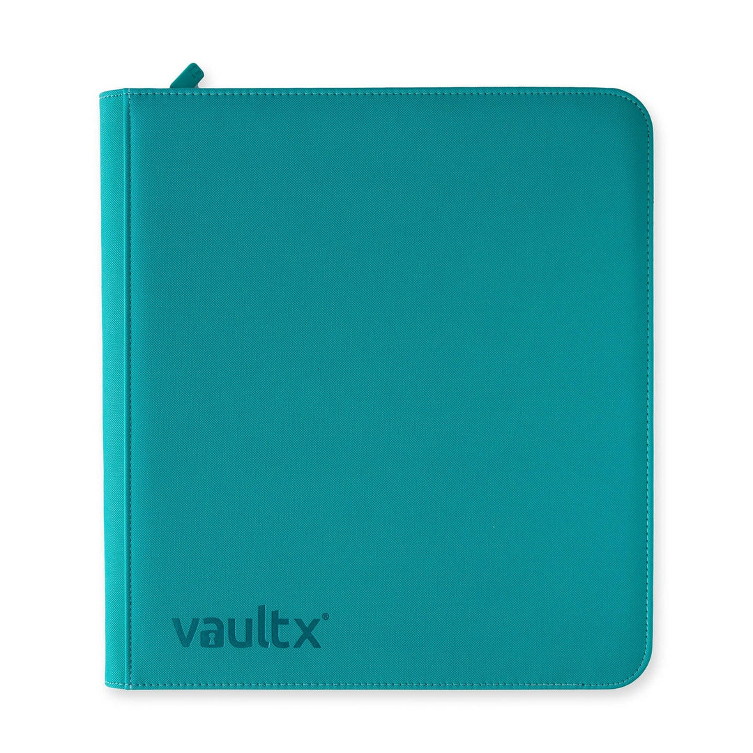 Exo-Tec Zip Binder 12-Pocket Ocean Blue
