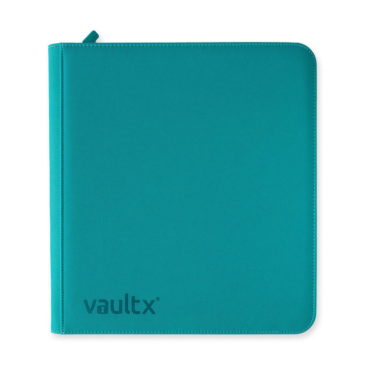 Exo-Tec Zip Binder 12-Pocket Ocean Blue