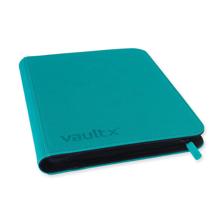 Exo-Tec Zip Binder 9-Pocket Ocean Blue