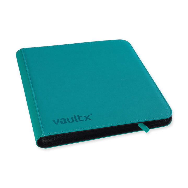 Exo-Tec Zip Binder 12-Pocket Ocean Blue
