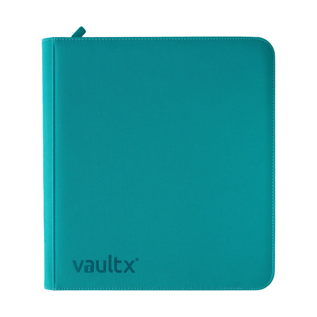 Exo-Tec Zip Binder XL 12-Pocket Ocean Blue