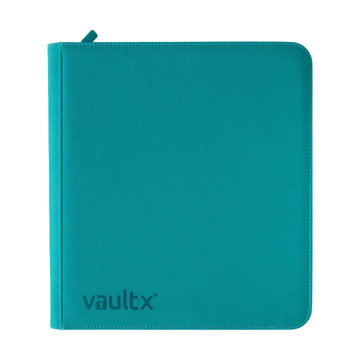 Exo-Tec Zip Binder XL 12-Pocket Ocean Blue