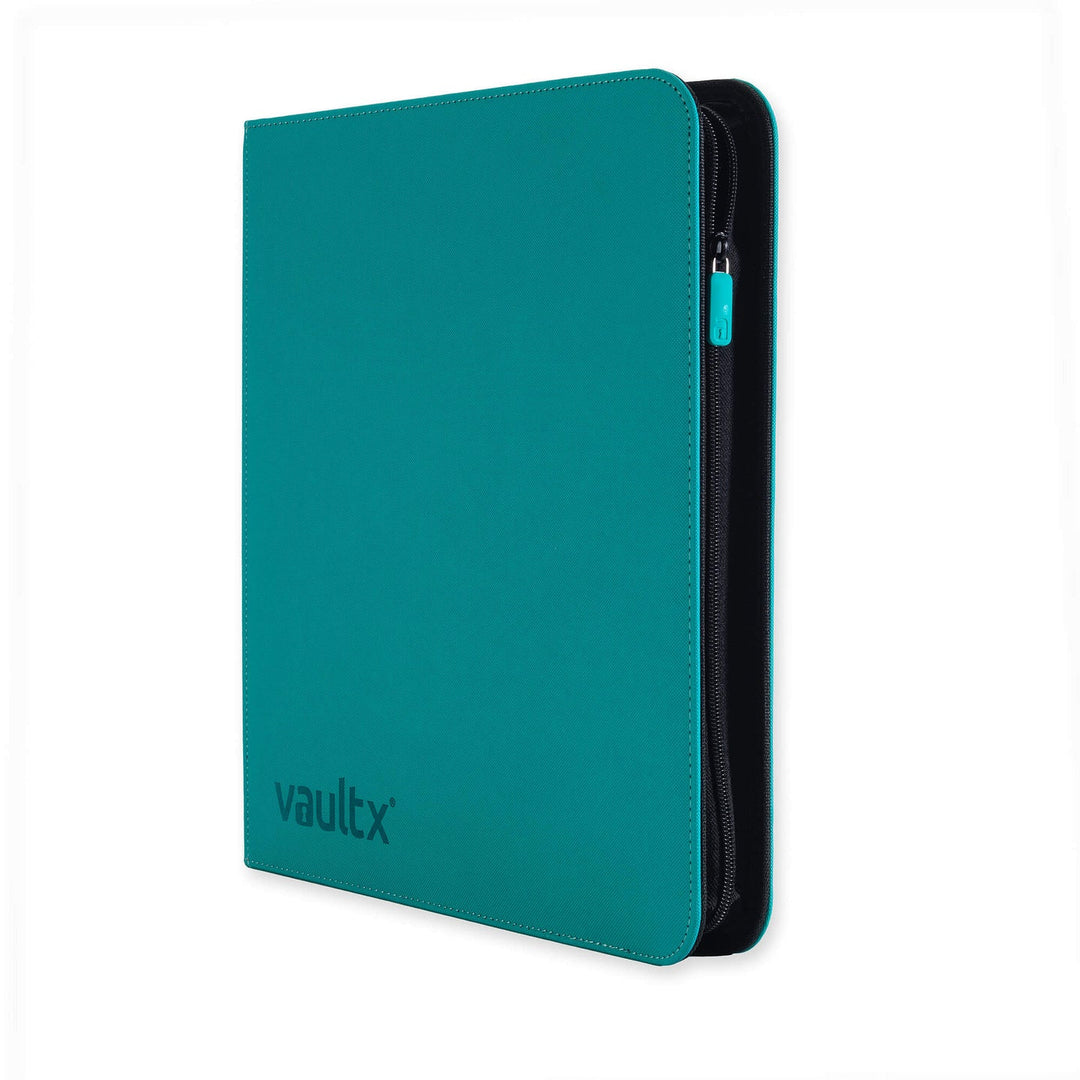Exo-Tec Zip Binder 12-Pocket Ocean Blue