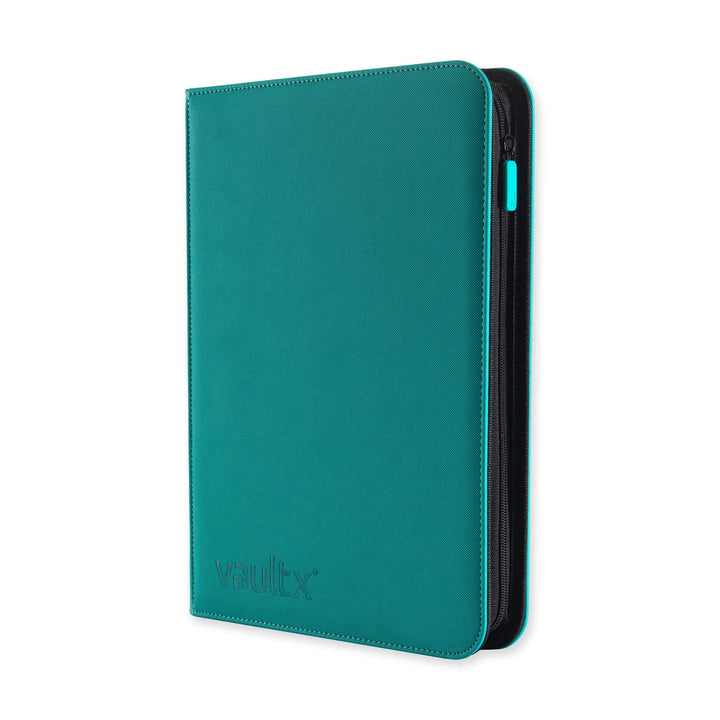 Exo-Tec Zip Binder 9-Pocket Ocean Blue