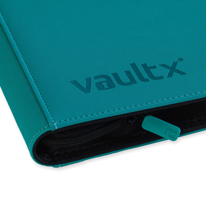 Exo-Tec Zip Binder 12-Pocket Ocean Blue