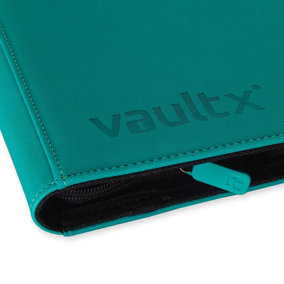 Exo-Tec Zip Binder 9-Pocket Ocean Blue