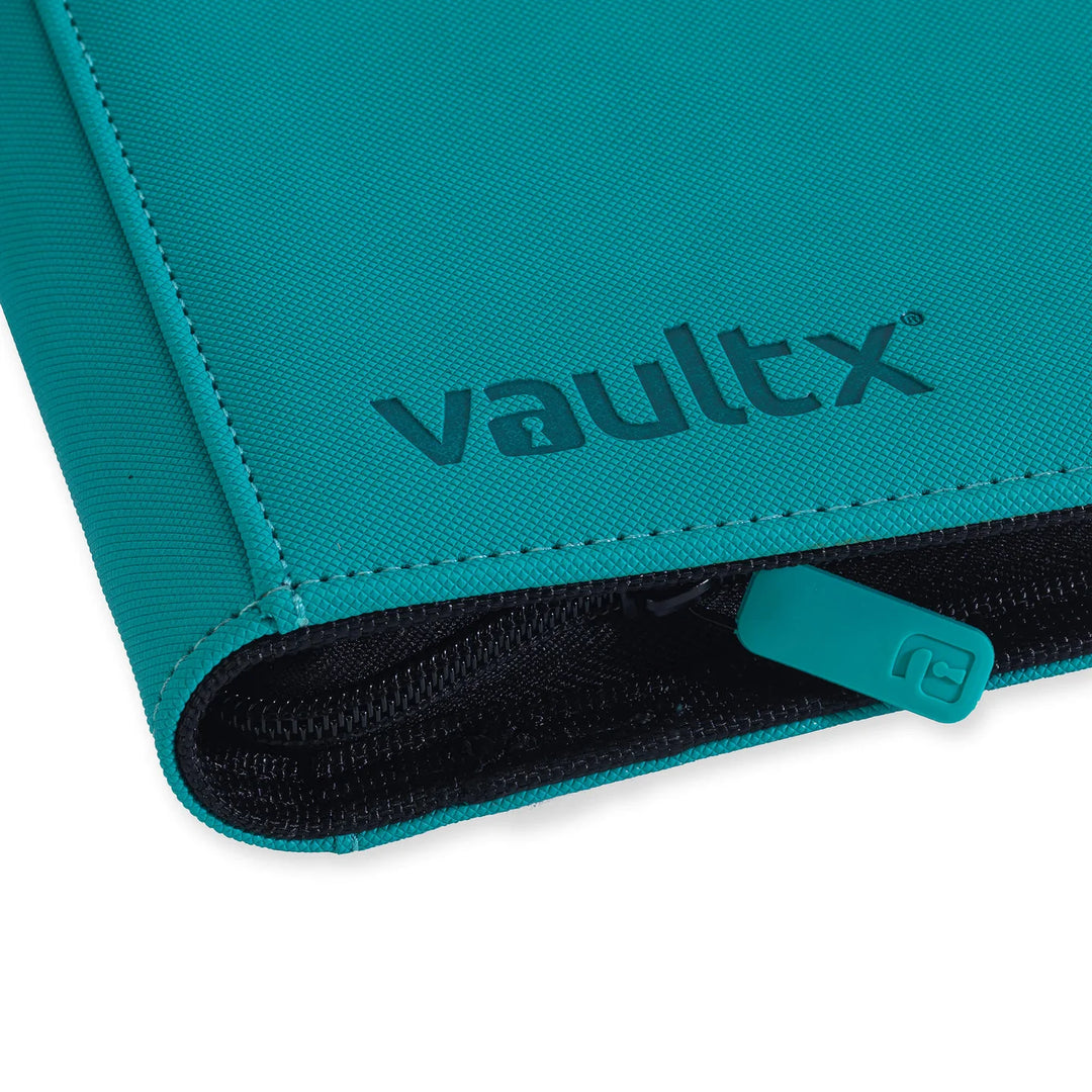 Exo-Tec Zip Binder 4-Pocket Ocean Blue