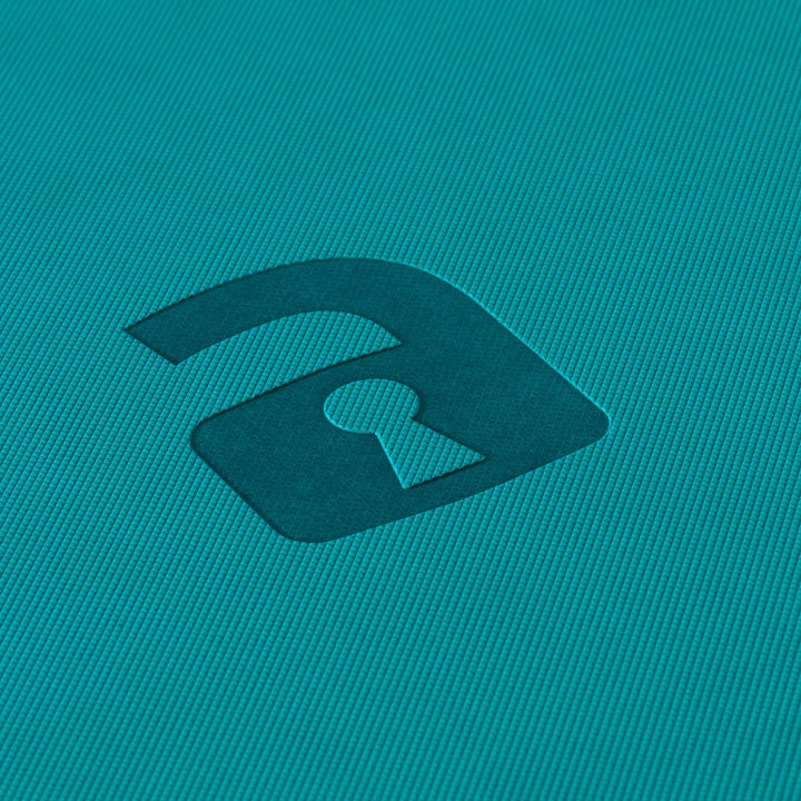 Exo-Tec Zip Binder XL 12-Pocket Ocean Blue