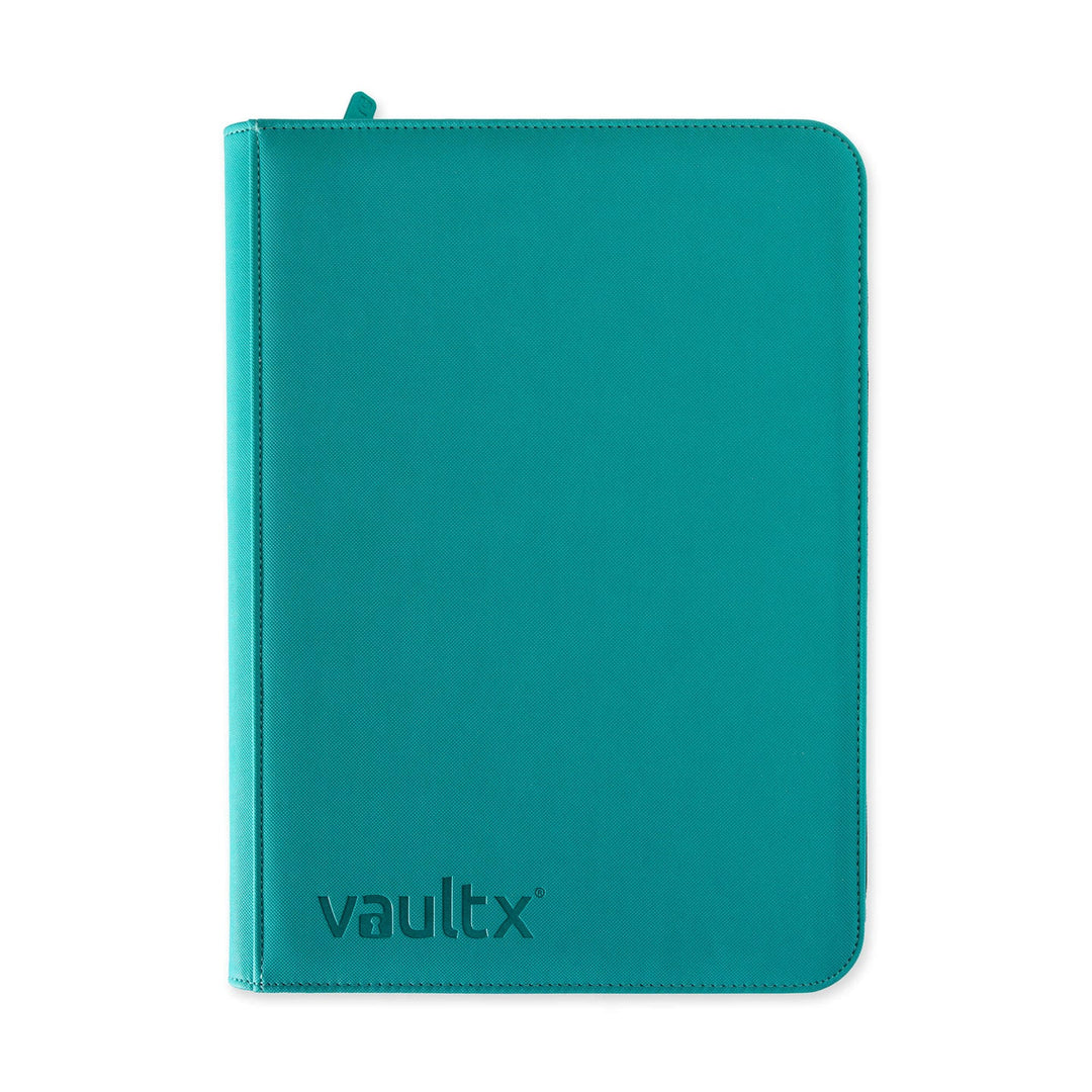 Exo-Tec Zip Binder 9-Pocket Ocean Blue