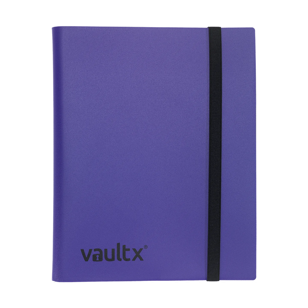 Strap Binder 9-Pocket Purple