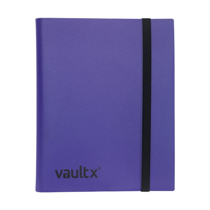 Strap Binder 9-Pocket Purple