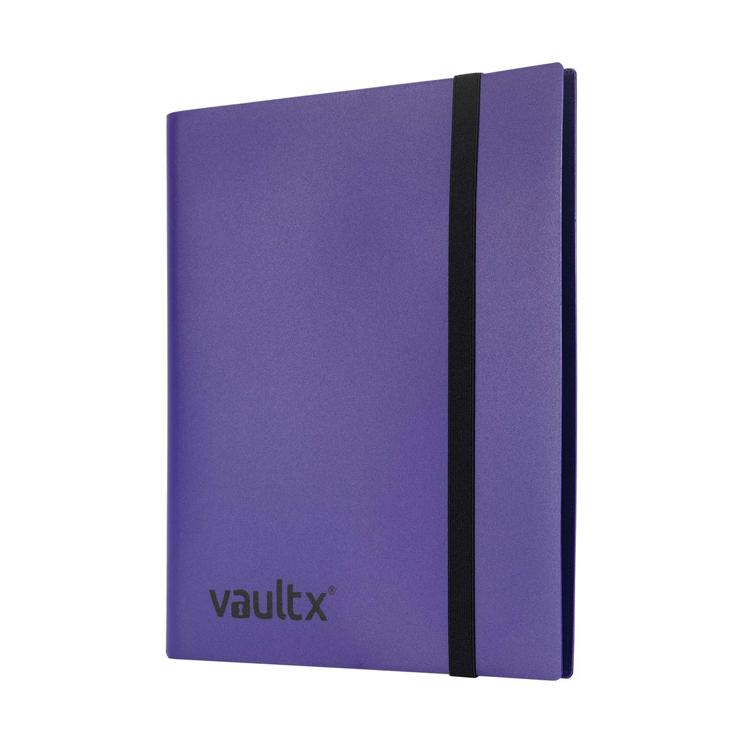 Strap Binder 9-Pocket Purple