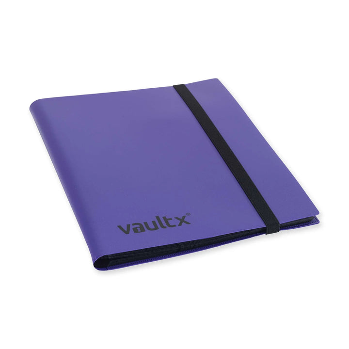 Strap Binder 9-Pocket Purple